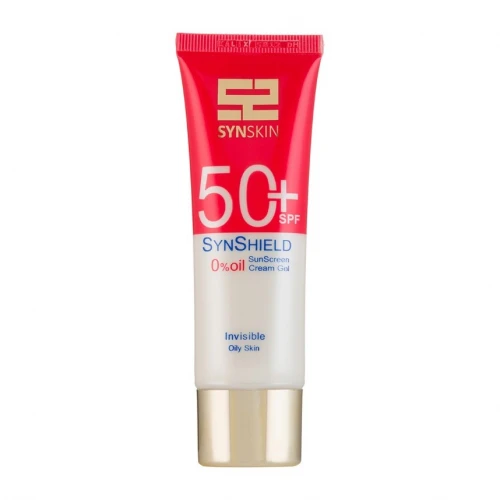 ژل ضدآفتاب بدون رنگ ساین‌اسکین، مدل SPF50، مناسب پوست‌های چرب