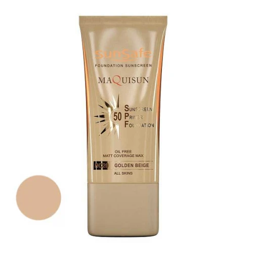 کرم ضد آفتاب رنگی سان سیف، SPF50، مدل NC20، مناسب انواع پوست با تنالیته متوسط و حجم 40 میلی‌لیتر