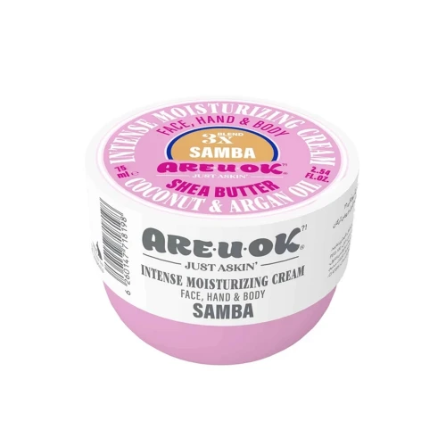 کرم مرطوب‌کننده آر یو اوکی مدل samba حجم 75 میلی‌لیتر