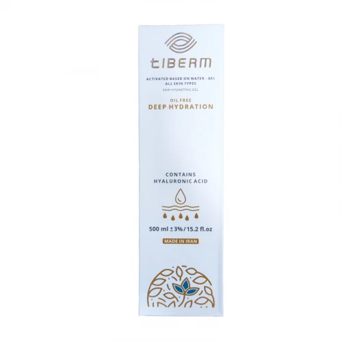 ژل آبرسان تیبرم مدل DEEP HYDRATION حجم 500 میلی لیتر