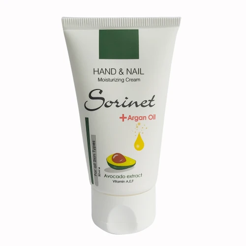 کرم مرطوب کننده دست و ناخن سورینت مدل Avacado and Argan Oil حجم 50 میلی لیتر