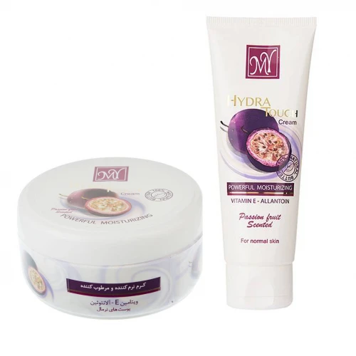 کرم مرطوب کننده مای مدل Hydra Touch حجم 200 میلی لیتر به همراه کرم نرم کننده مای حجم 75 میلی لیتر