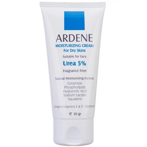 کرم مرطوب کننده 5 درصد اوره آردن مناسب پوست خشک حجم 50 گرم