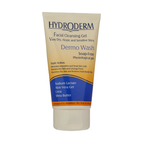 ژل شست‌وشوی صورت هیدرودرم مدل Very Dry Skin وزن 150 گرم