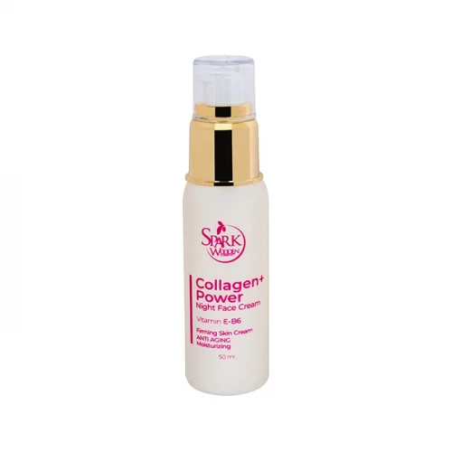 کرم ضد چروک اسپارک وودن مدل Collagen Power حجم 50 میلی لیتر