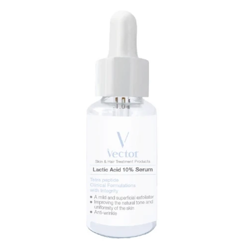 سرم پوست وکتور مدل Lactic Acid 10% حجم 30 میلی لیتر