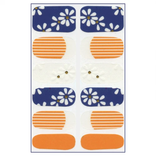 استیکر طراحی ناخن مدل ژله ای کد FL12