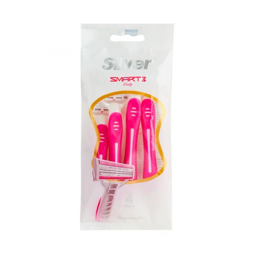 خود تراش سیلور مدل smart 3-lady بسته 4 عددی