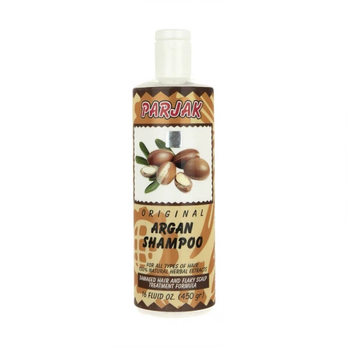 شامپو مو پرژک مدل Argan مناسب انواع مو وزن 450 گرم