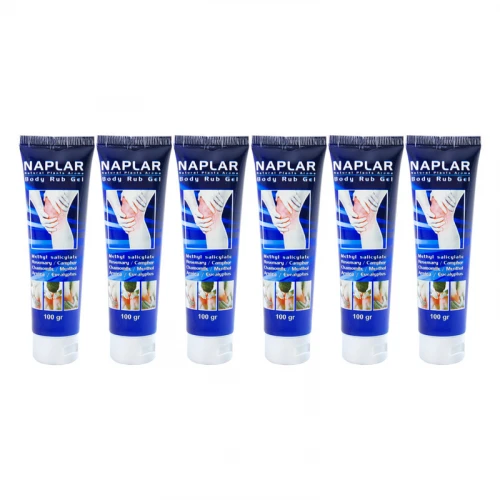 ژل ضد درد ناپلار مدل Rub Gel حجم 100 میلی لیتر مجموعه 6 عددی