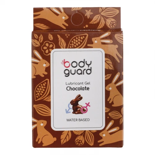 ژل لوبریکانت بادیگارد مدل Chocolate بسته 3 عددی