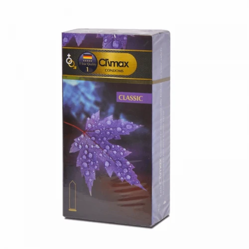 کاندوم ساده کلایمکس مدل Classic بسته 12 عددی