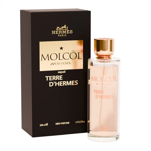 اد‌و پرفیوم مردانه مولکول نیویورک مدل Terre d Hermes با رایحه گرم حجم 200 میلی لیتر