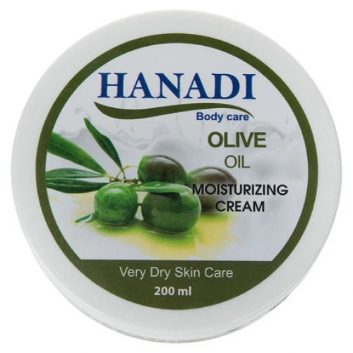 کرم مرطوب کننده هانادی مدل Olive Oil حجم 200 میلی لیتر