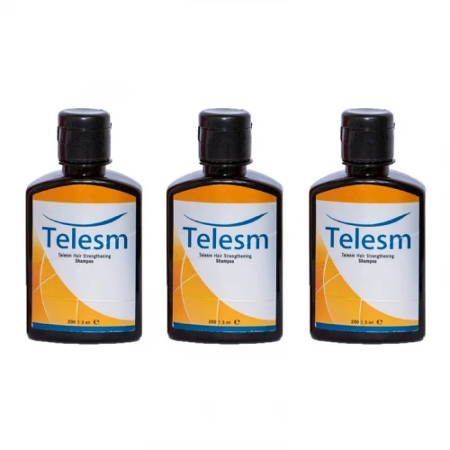 شامپو تقویت کننده مو طلسم مدل Anti Hair Loss حجم 200 میلی لیتر مجموعه 3 عددی