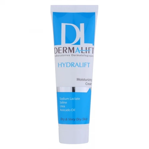 کرم مرطوب کننده صورت درمالیفت مدل HYDRALIFT مناسب پوست‌های خشک حجم 50 میلی لیتر