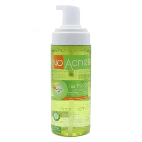 فوم شستشو صورت نو آکنه مدل tea tree حجم 150 میلی لیتر