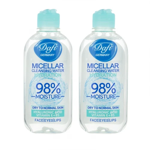 آب پاک کننده صورت دافی مدل Hydration حجم 200 میلی لیتر مجموعه 2 عددی