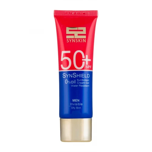 کرم ضد آفتاب بدون رنگ ساین اسکین SPF50 مدل 01 مناسب پوست های چرب وزن 50 گرم