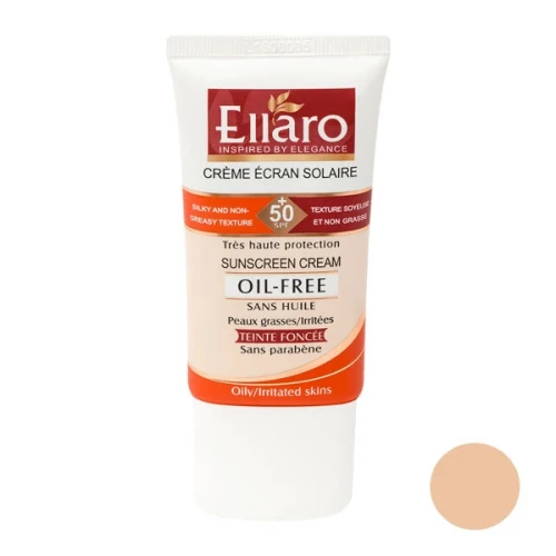 کرم ضد آفتاب الارو مدل Oil Free کد 12 تحت لیسانس حجم 50 میلی لیتر