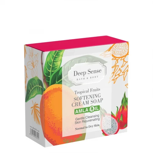 صابون شستشو دیپ سنس مدل تروپیکال مناسب پوست معمولی تا خشک وزن 75 گرم