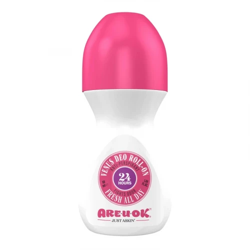رول ضد تعریق آر یو اوکی مدل Venus deo roll-on حجم 50 میلی لیتر