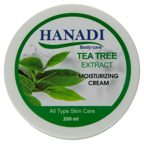 کرم مرطوب کننده هانادی مدل Tea Tree حجم 200 میلی لیتر