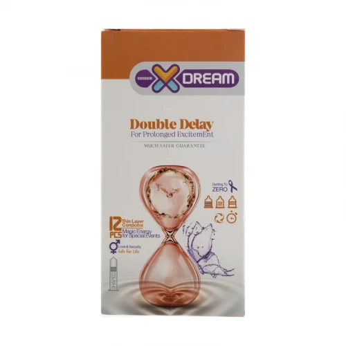 کاندوم ایکس دریم مدل Double Delay بسته 12 عددی