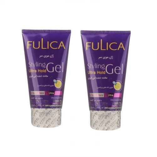 ژل مو فولیکا مدل Ultra Hold مناسب انواع مو حجم 150 میلی لیتر بسته 2 عددی