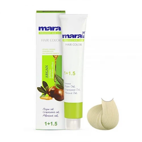 رنگ مو مارال سری زیتونی مدل بلوند زیتونی پلاتینه شماره 10.3