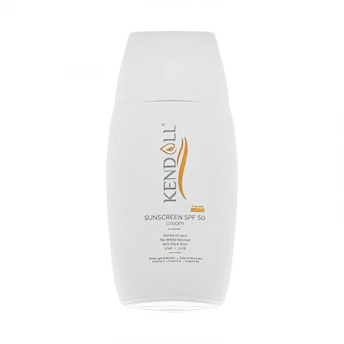 کرم ضد آفتاب بدون رنگ کندال SPF 50 مدل mo01 مناسب انواع پوست‌ حجم 40 میلی‌لیتر