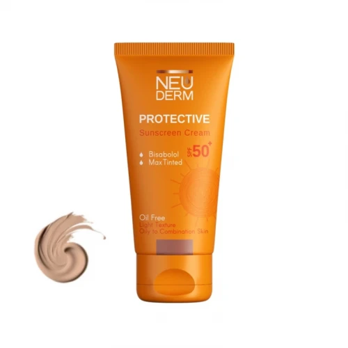 کرم ضد آفتاب رنگی نئودرم SPF 30 مدل MAX مناسب پوست‌های مختلط حجم 50 میلی‌لیتر