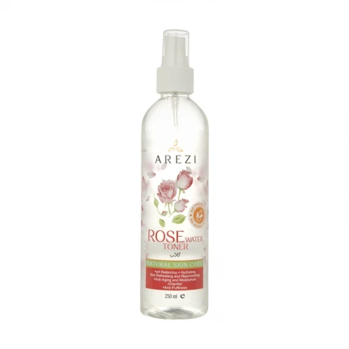 تونر صورت عارضی مدل rosewater حجم 250 میلی لیتر 