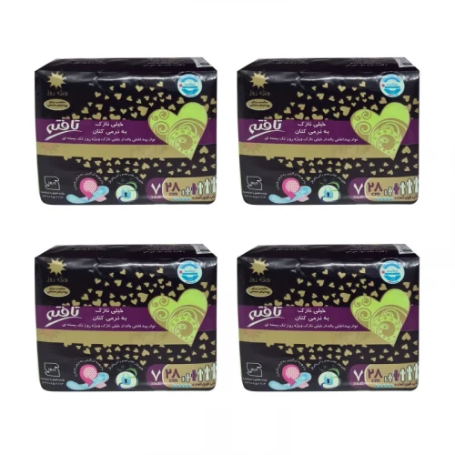 نوار بهداشتی تافته مدل Ultra Thin Daily Use مجموعه 4 عددی