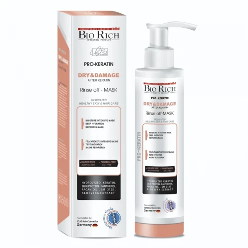 ماسک مو بایوریچ مدل پروتئین حجم 300 میلی لیتر