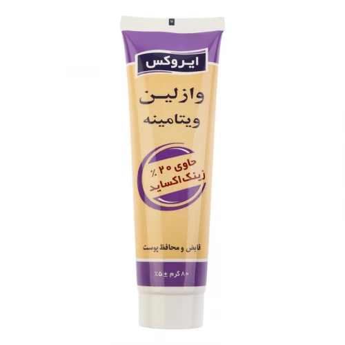 وازلین دست و صورت ایروکس مدل 0404007 مناسب برای انواع پوست وزن 80 گرم