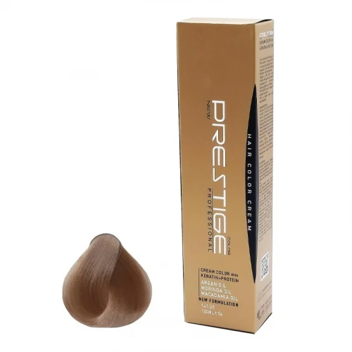 رنگ مو نیو پرستیژ کالر شماره 8.75 حجم 120 میلی لیتر رنگ کاپوچینویی روشن