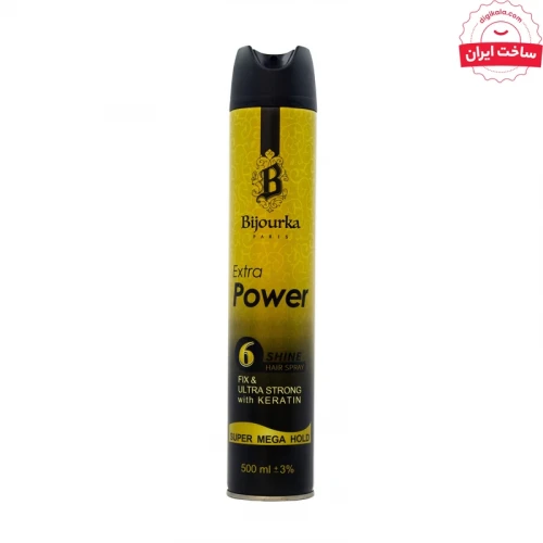 اسپری حالت دهنده مو بیجورکا مدل Extra Power حجم 500 میلی لیتر