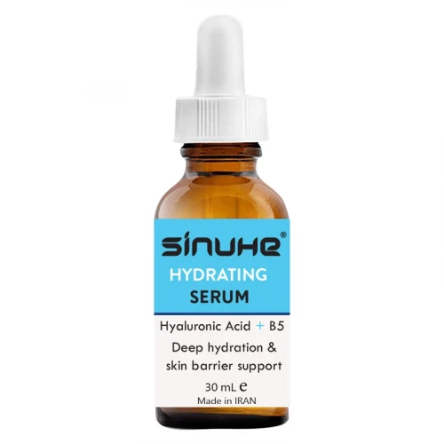 سرم آبرسان سینوهه مدل هیالورونیک اسید مناسب برای انواع پوست حجم 30 میلی لیتر