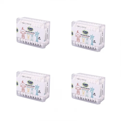 گوش پاک کن کودک وی کر مدل 60  مجموعه 4 عددی