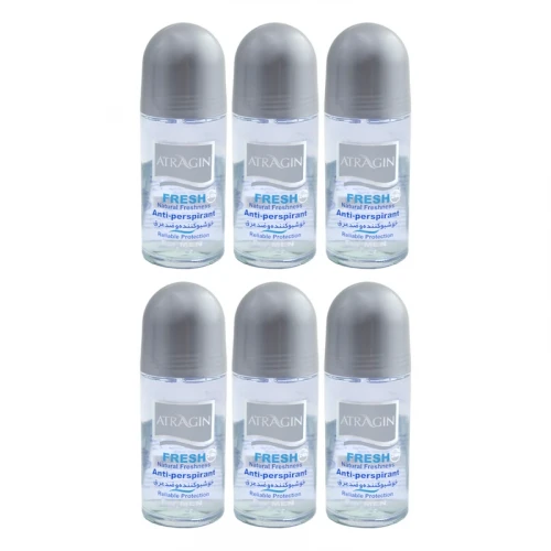 رول ضد تعریق مردانه عطرآگین مدل G2 حجم 50 میلی لیتر مجموعه 6 عددی