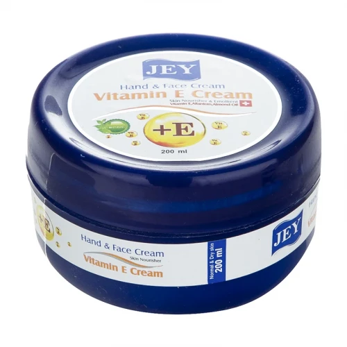 کرم دست و صورت جی مدل Vitamin E حجم 200 میلی لیتر