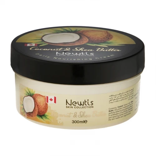 کرم مرطوب کننده نیوتیس مدل Coconut حجم 300 میلی لیتر