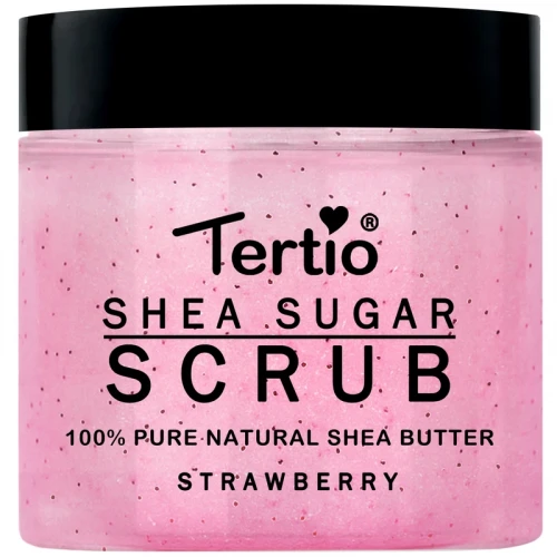 اسکراب لایه بردار پوست ترتیو مدل توت فرنگی شی باتر وزن 320 گرم