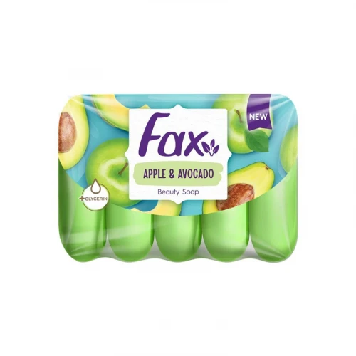 صابون شستشو فکس مدل Apple and Avocado تحت لیسانس وزن350 گرم بسته 5 عددی