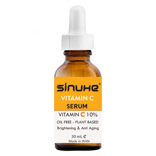 سرم روشن کننده و جوان کننده سینوهه مدل ویتامین C مناسب برای پوست خشک و حساس حجم 30 میلی لیتر
