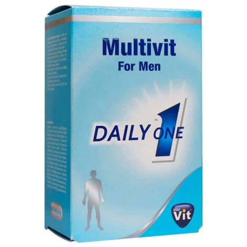 کپسول مولتی ویت آقایان استار ویت 60 عدد (مولتی ویتامین مینرال آقایان)