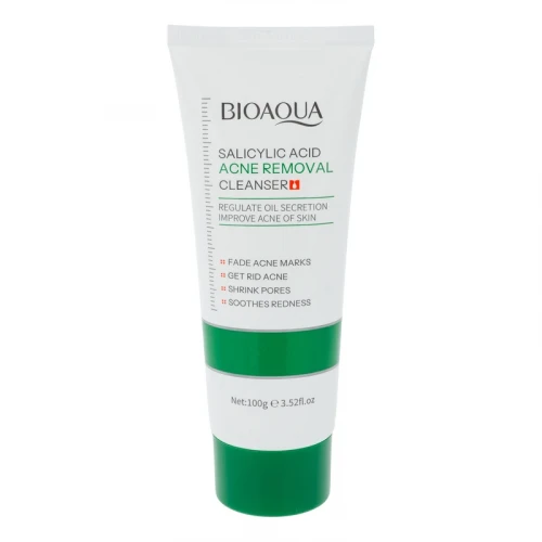 فوم شستشوی صورت بی آکوا مدل Salicylic Acid مناسب برای انواع پوست وزن 100 گرم