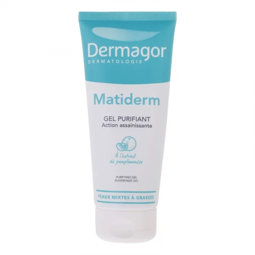 ژل شستشو درماگور مدل Matiderm حجم 200 میلی لیتر