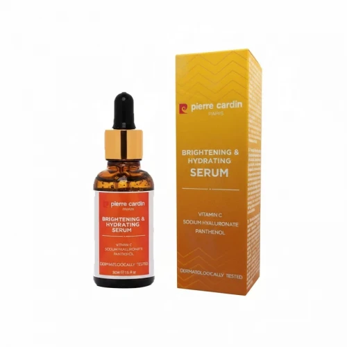 سرم آبرسان پوست پیرکاردین مدل ویتامین c کد 21600 مناسب برای انواع پوست حجم 30 میلی‌لیتر